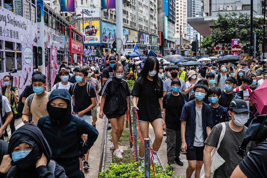 Протесты в Гонконге