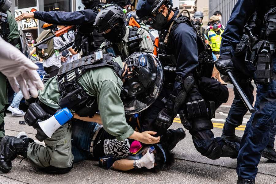 Протесты в Гонконге