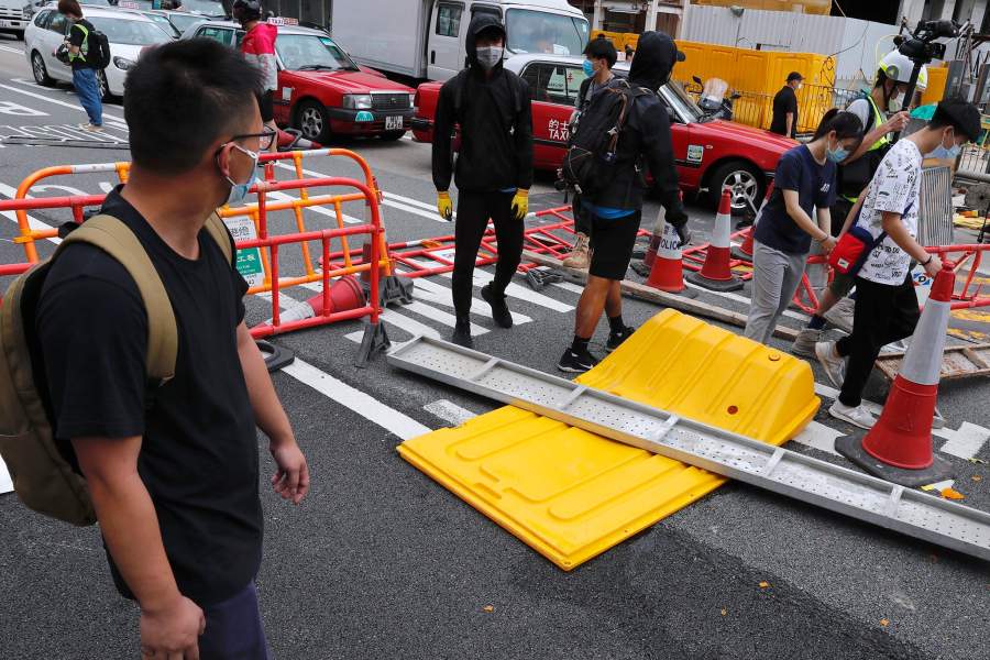 Протесты в Гонконге