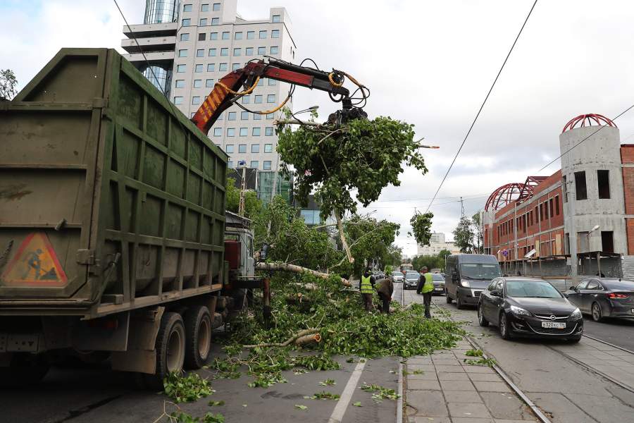 Ураган в Екатеринбурге 