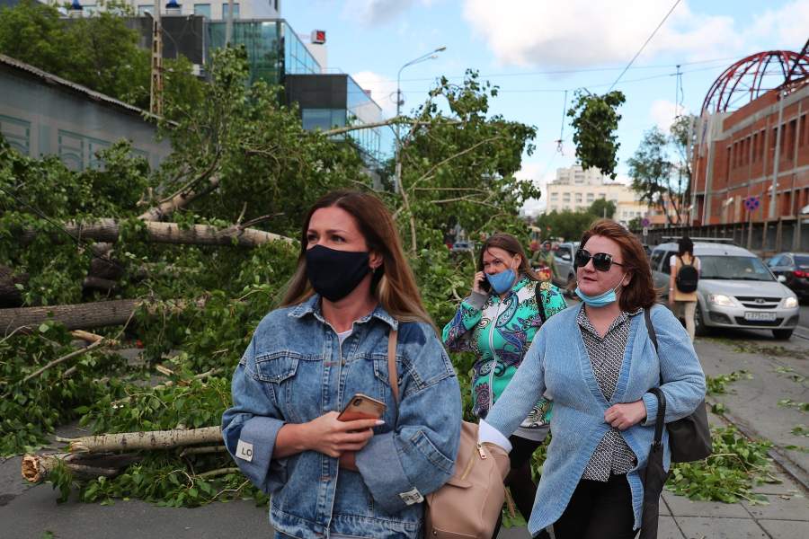 Ураган в Екатеринбурге 