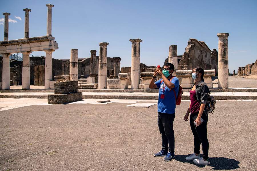 Археологический комплекс Помпеи открыли для посетителей в Италии