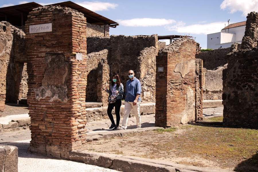 Археологический комплекс Помпеи открыли для посетителей в Италии