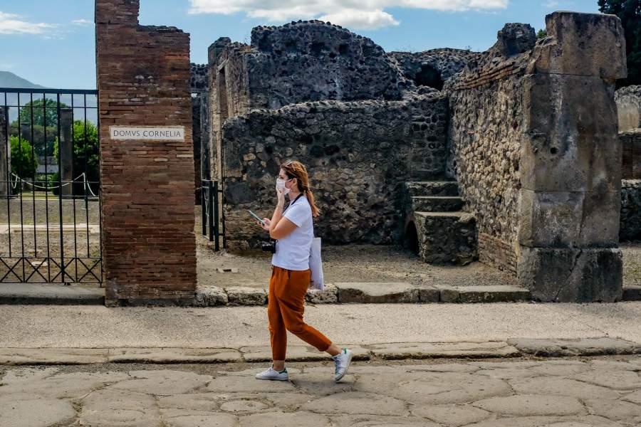 Археологический комплекс Помпеи открыли для посетителей в Италии