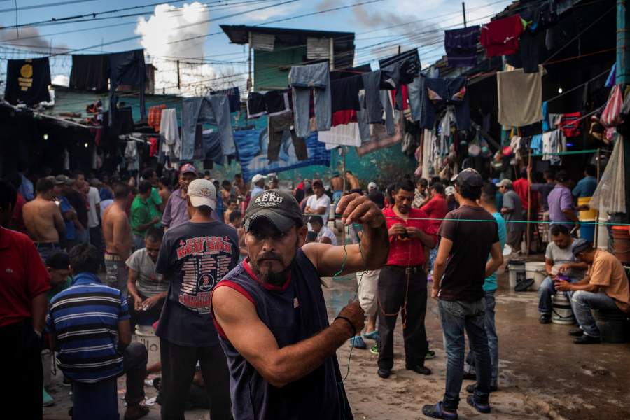 Тюрьма в Гондурасе