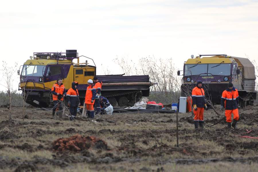 Ликвидация последствий разлива топлива на ТЭЦ-3