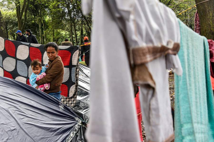 Лагерь мигрантов (Колумбия)