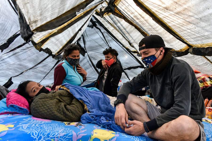 Лагерь мигрантов (Колумбия)