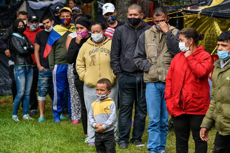 Лагерь мигрантов (Колумбия)