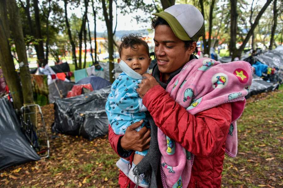 Лагерь мигрантов (Колумбия)