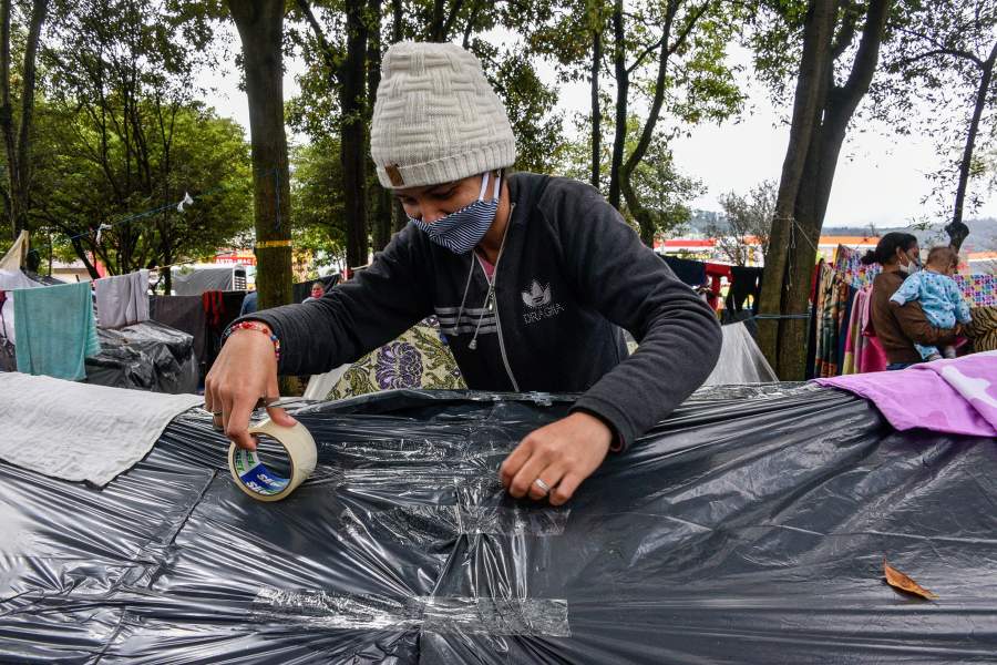 Лагерь мигрантов (Колумбия)