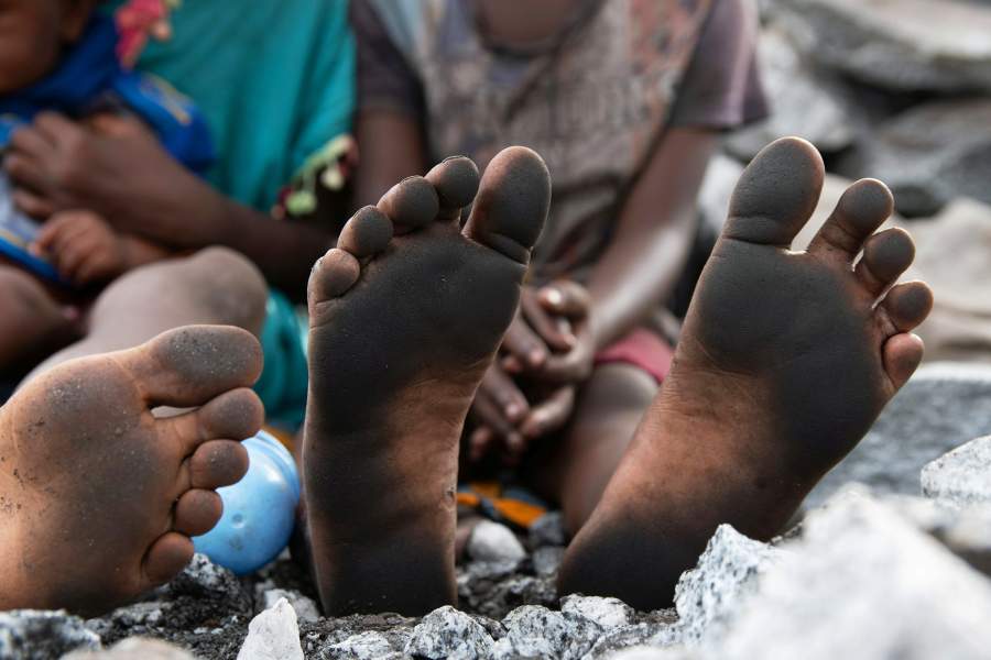 Работа на гранитном карьере