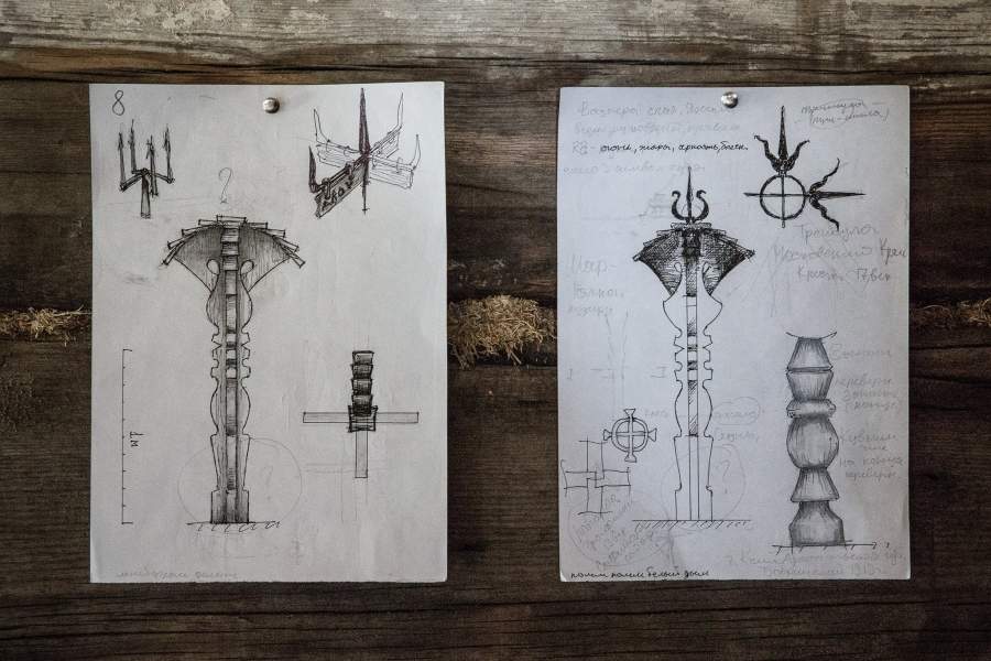 В селе Воздвиженское, реставраторы деревянного зодчества создали уникальное место – музей живой северной архаики и центр ремесел «Новое старое»