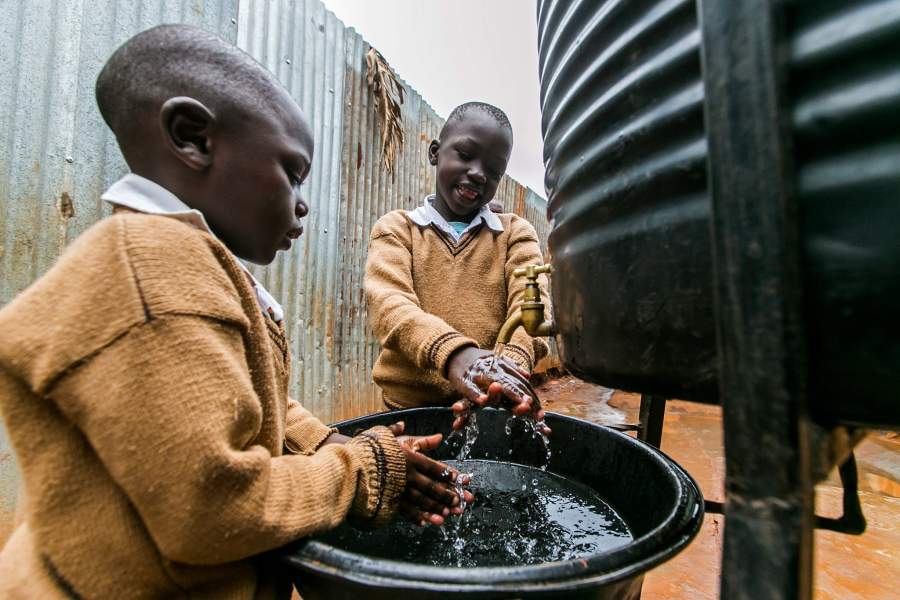 Школа в трущобах Найроби