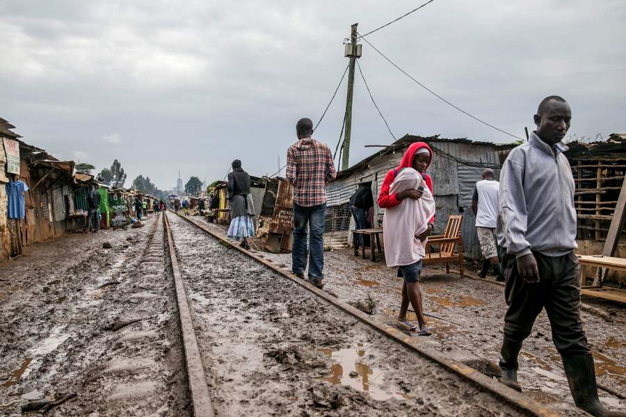 Школа в трущобах Найроби