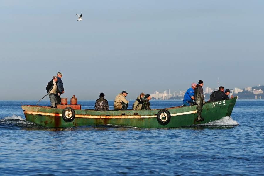 Ловля барабули в Сочи