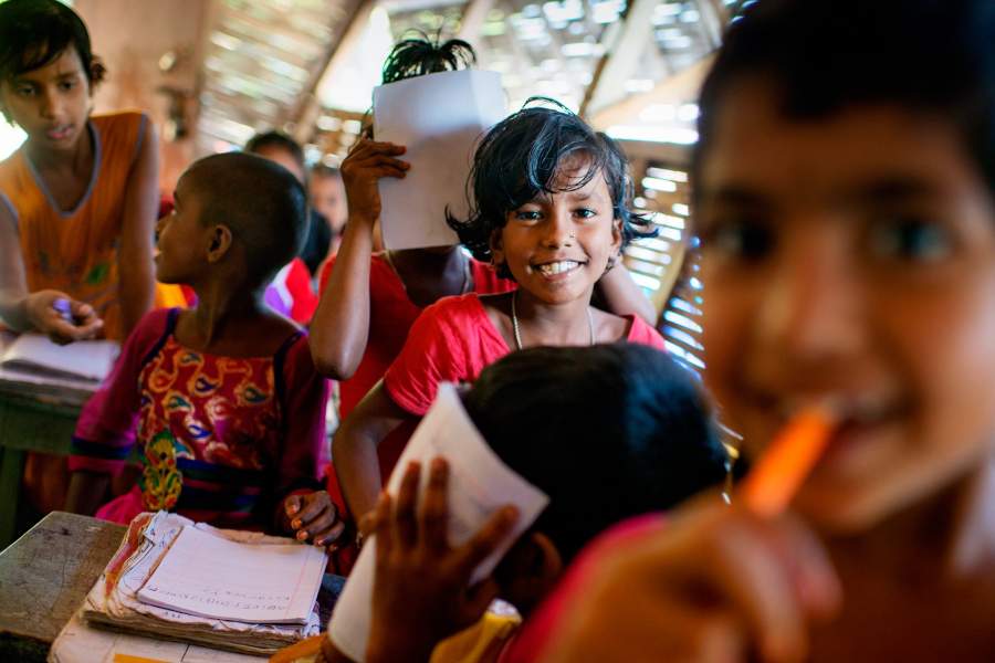 Плавучие школы в Бангладеш