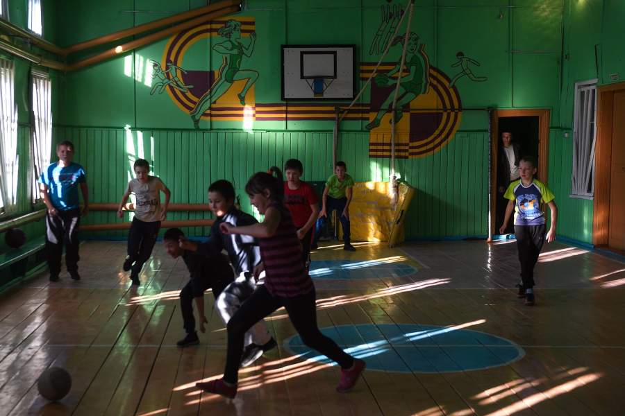 Село Алыгджер в Иркутской области