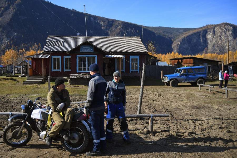 Село Алыгджер в Иркутской области