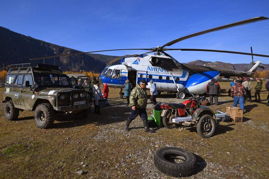 Село Алыгджер в Иркутской области