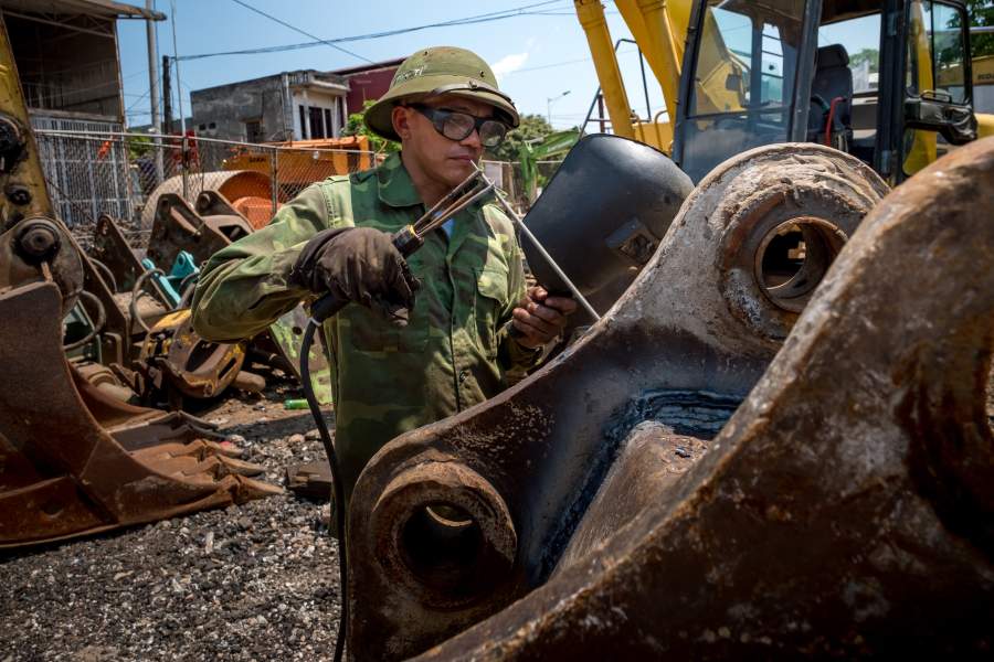 Деревня во Вьетнаме