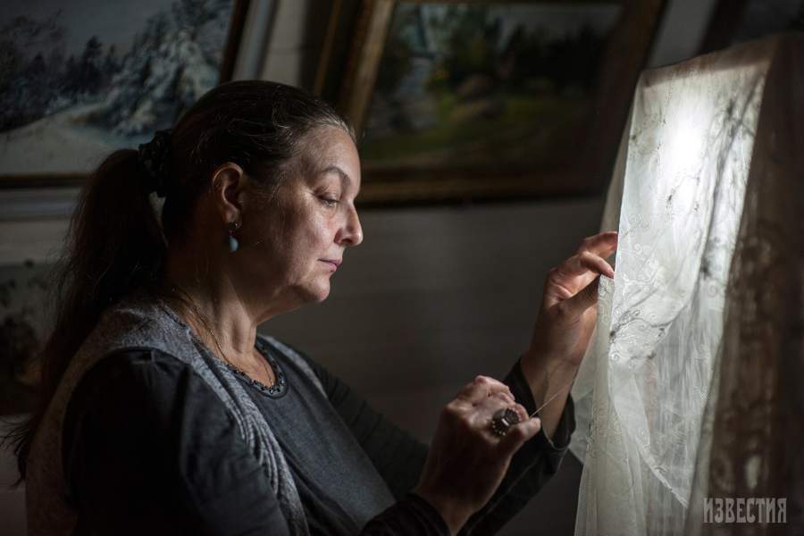 Художница Ольга Орлова-Холодкова