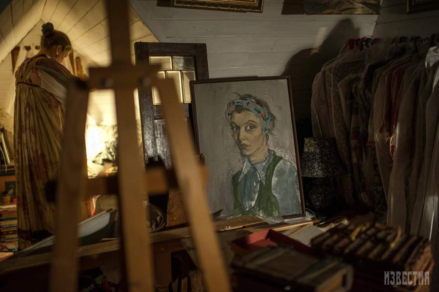 Художница Ольга Орлова-Холодкова