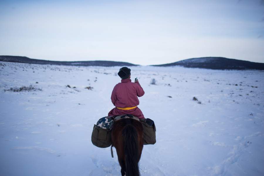 Кочевники цаатане 