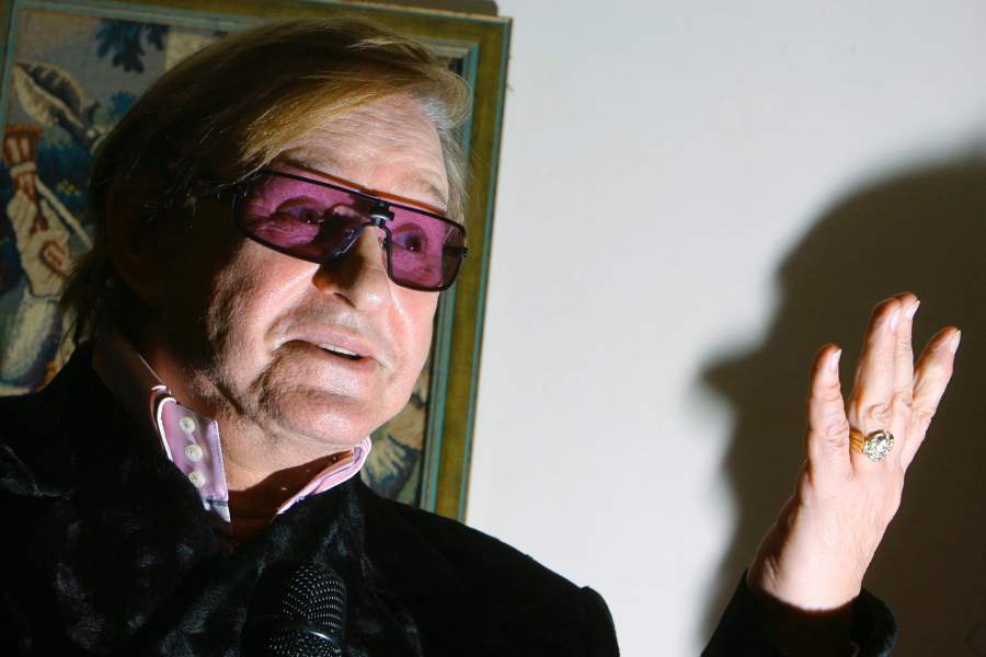 Художественный руководитель Театра Романа Виктюка Роман Виктюк на встрече, посвященной ретроспективе спектаклей «Роман с любовью»