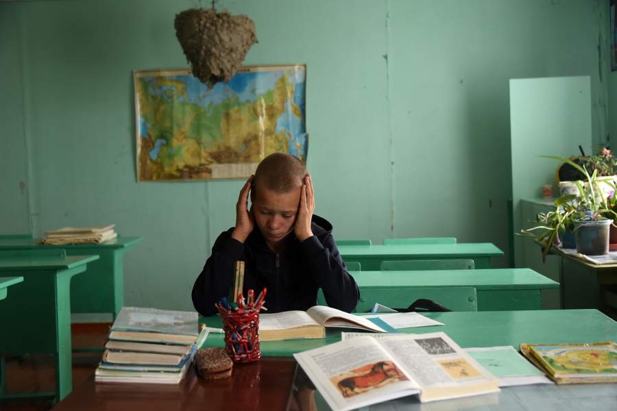 Ученик за книгами