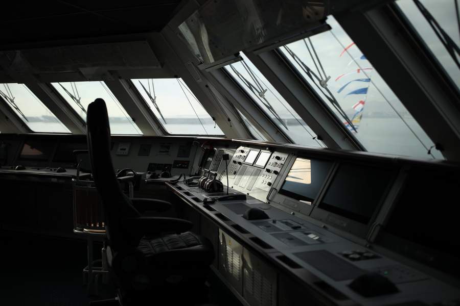 Ходовая рубка патрульного корабля «Павел Державин»