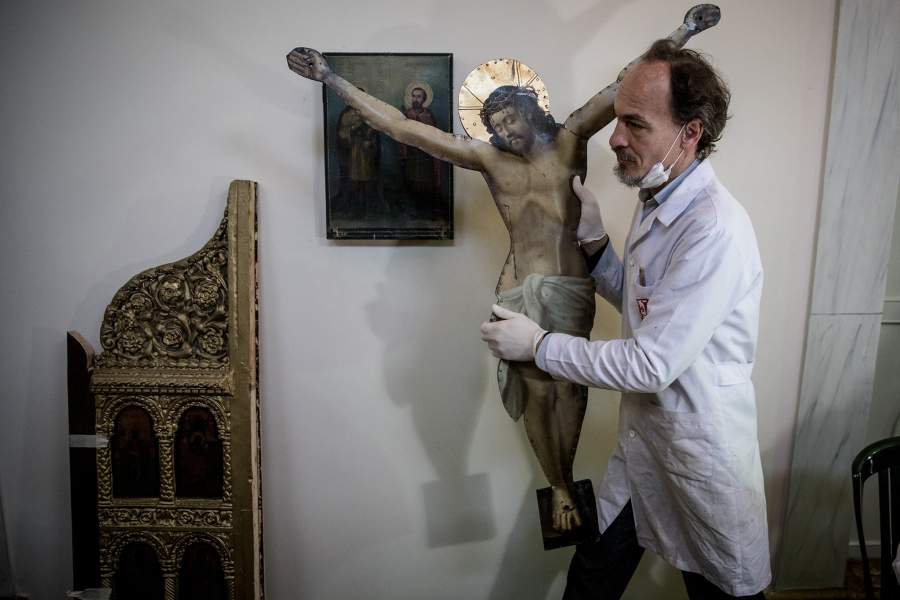 Перенос части иконы.