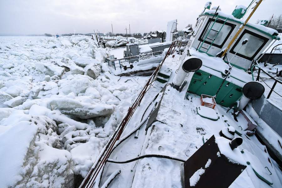 Кромка льда на енисее на сегодня 2023