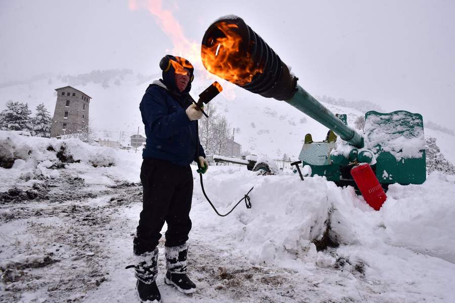Подготовка к обстрелу