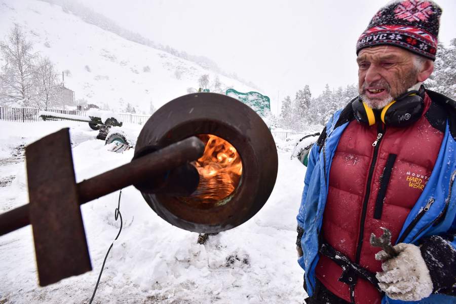 Подготовка к обстрелу