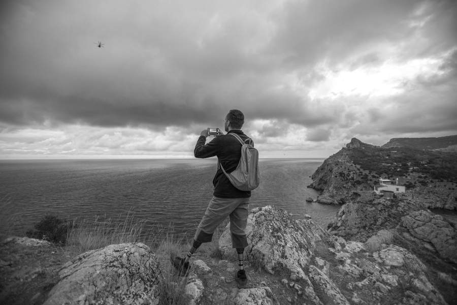 Итог прогулки по крымским скалам – отличный вид!