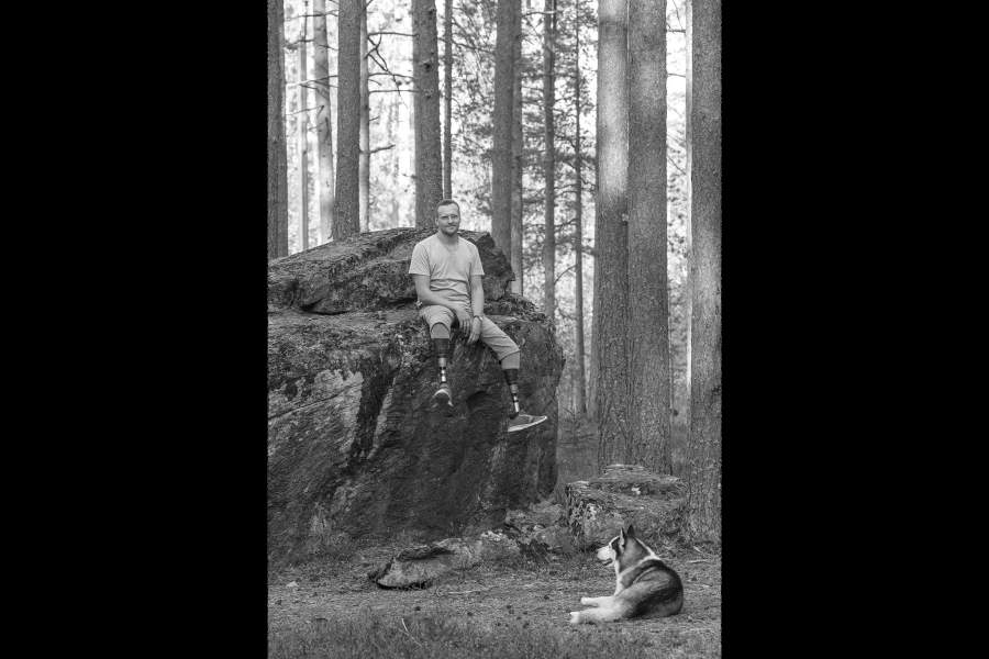 Портрет в любимом месте и с любимым напарником