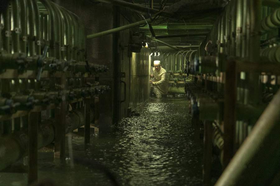 Кадр из фильма «Чернобыль» (2019 год)