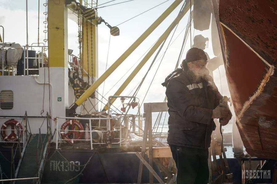 Камчатка, порт