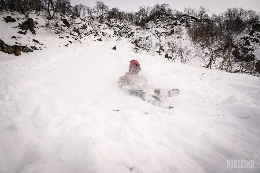 Камчатка, горка