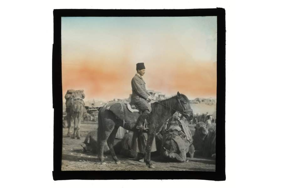 Карл Элоф Берггрен в туркестанском торговом караване