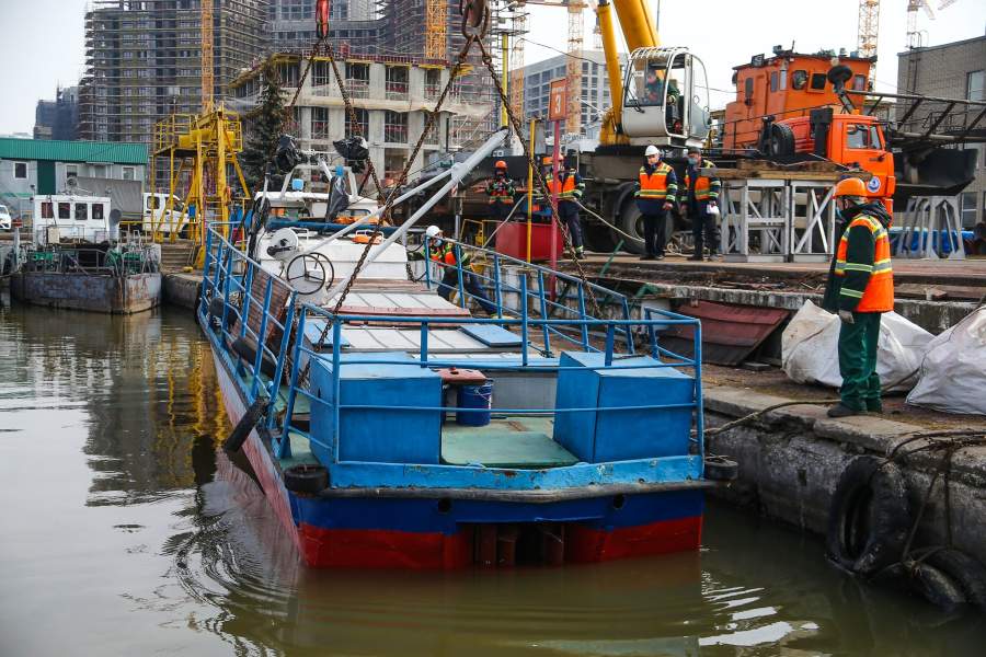 Спуск судов на воду