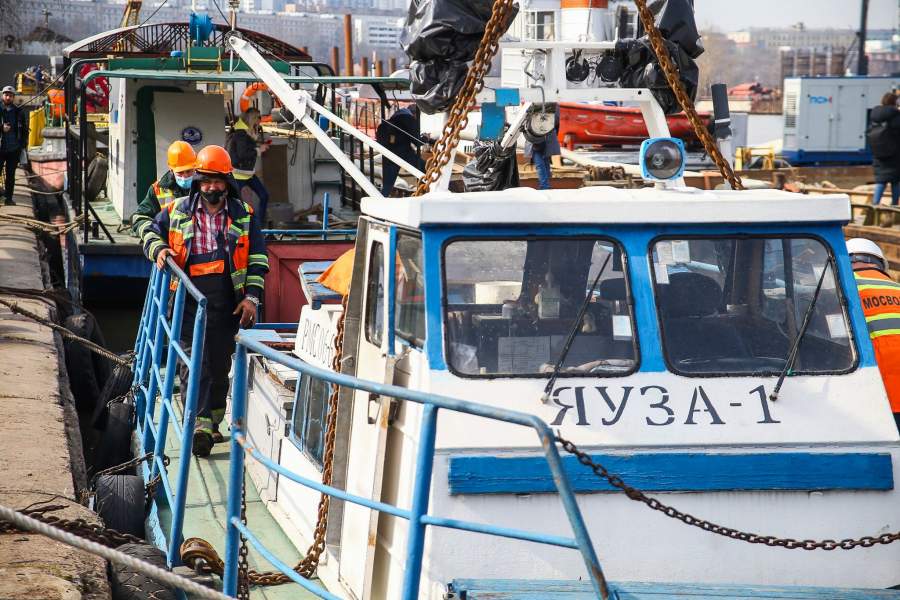 Спуск судов на воду