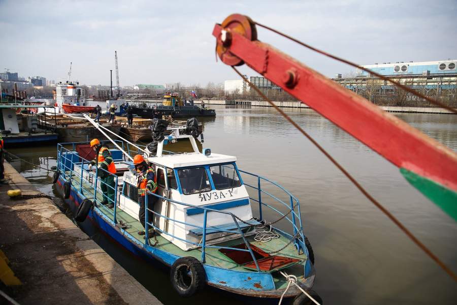 Спуск судов на воду