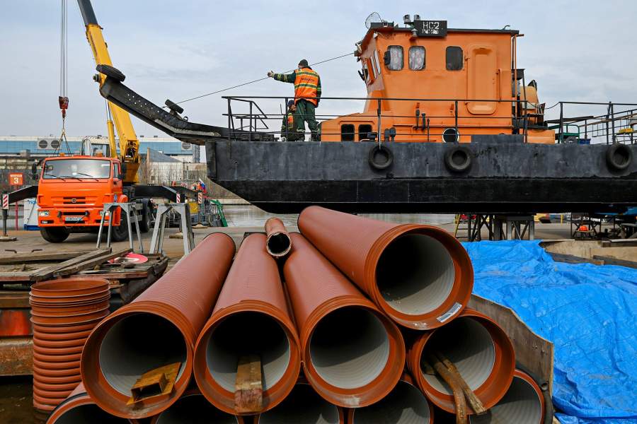 Спуск судов на воду