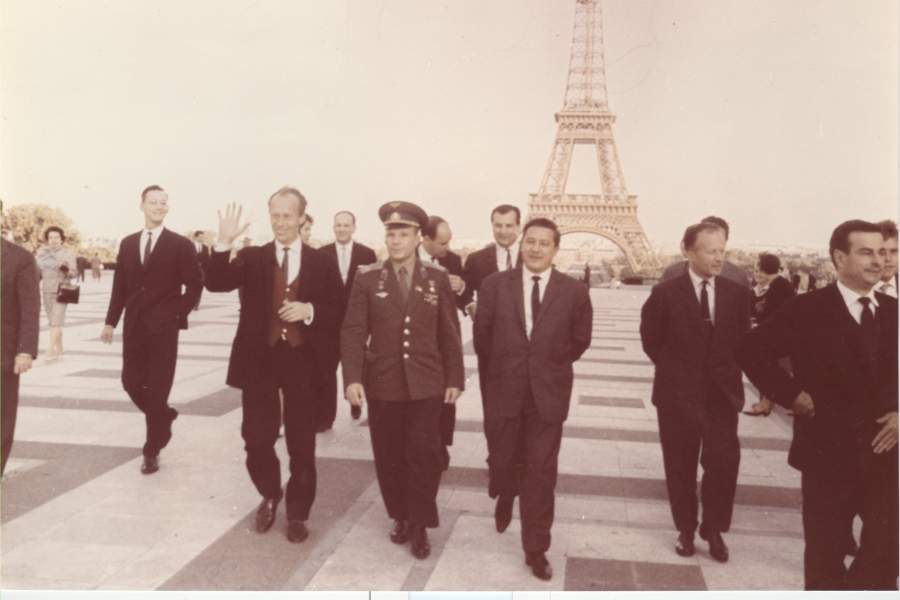 Визит Юрия Гагарина во Францию на XIV Международный астронавтический конгресс, 1963 год