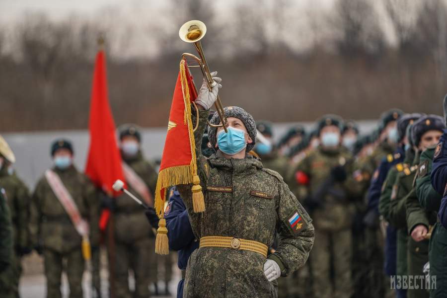 репетиция парада