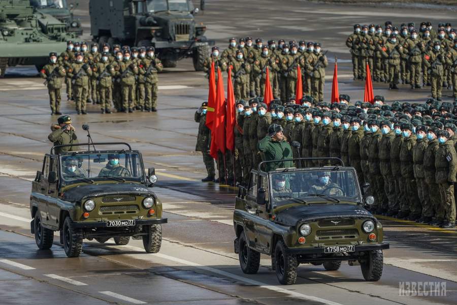 репетиция парада