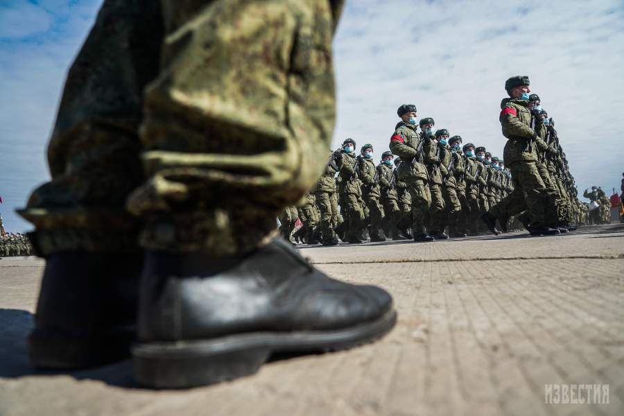 репетиция парада