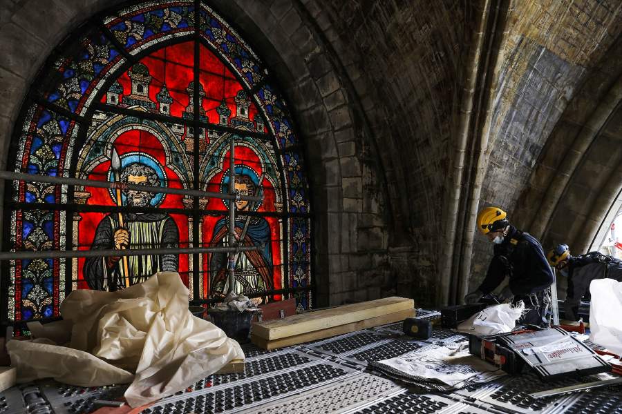 Восстановление собора